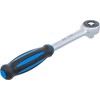 BGS 107 Reversible Ratchet with Spinner Handle, Silver/Black/Blue, 1/2-Inch
