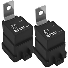 4RD 931 410-05/08 Relay Switches (Pack of 2) - 12VDC 40A 5-Pin Functional Relay for Automotive Electrical Systems