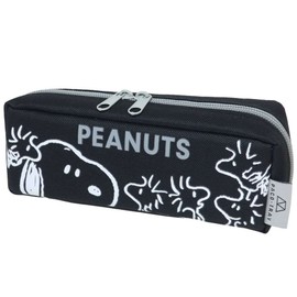 Kamio Japan Pencil Case, Pen Case, Elementary School Students, Box Type, For Girls, Paco Tray, Snoopy Snoopy Woodstock