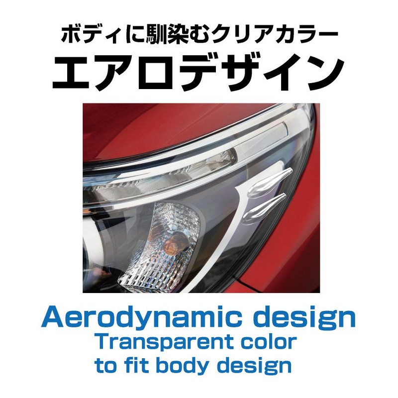 Seikosangyo EW-133 EXEA Aero Fin Protector, Clear