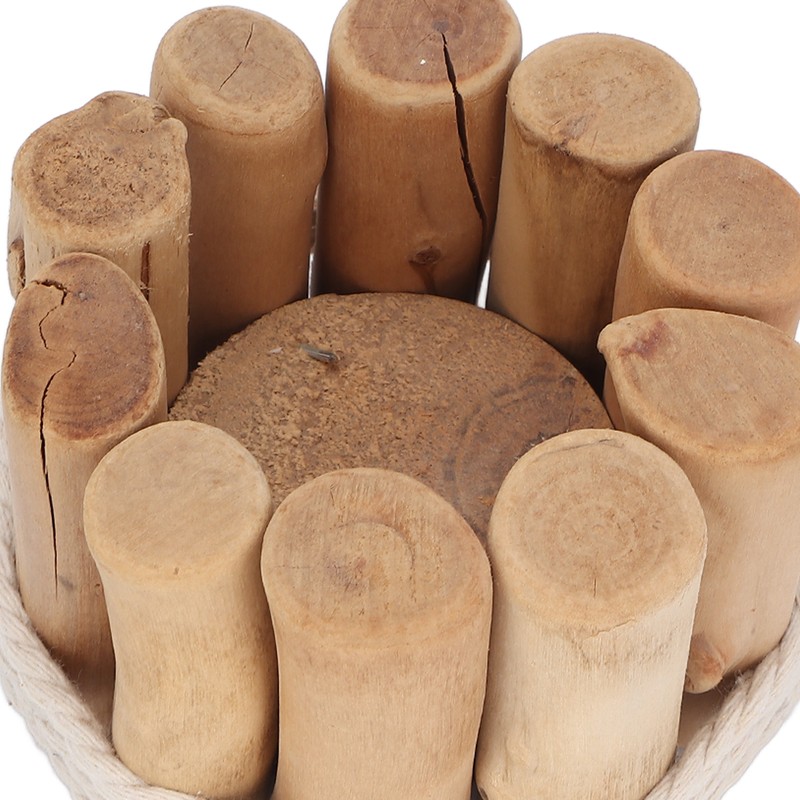 Innovative Log Candle Holder Aromatherapy Candlestick Holder Decorative Candlestick