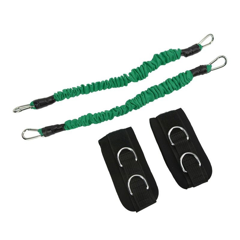 2Pcs Fitness Ankle Straps High Elasticity Durable Increase Muscle Strength