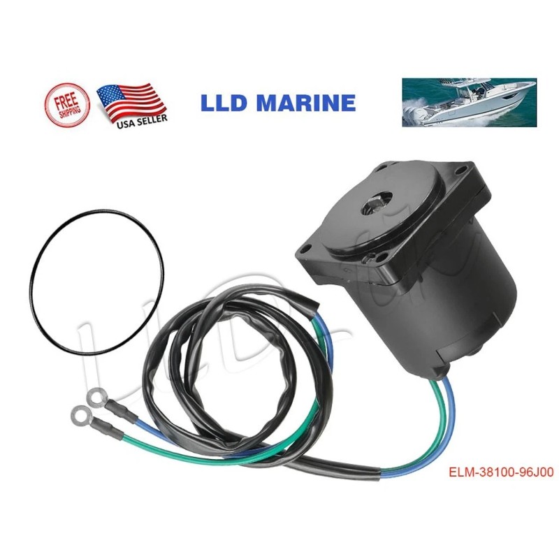 LLD_TK Suzuki Trim Tilt Motor 2Wire 4Bolt 60-300HP 38100-92J10 38100-93J04