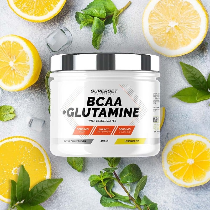 Superset Nutrition Baka + Glutamin (420 g) | BCAA |