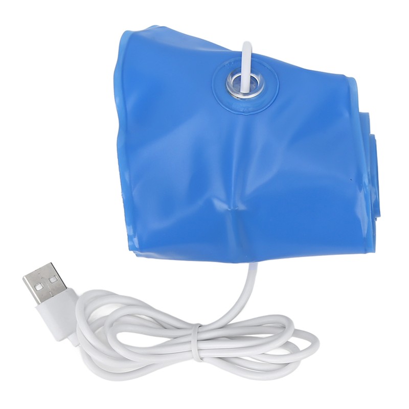 2PCS Inflatable Camping Light Portable Foldable Inflatable USB Charging Monochromatic