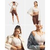 Adjustable High Impact Sports Bras for Women Zip Front Full