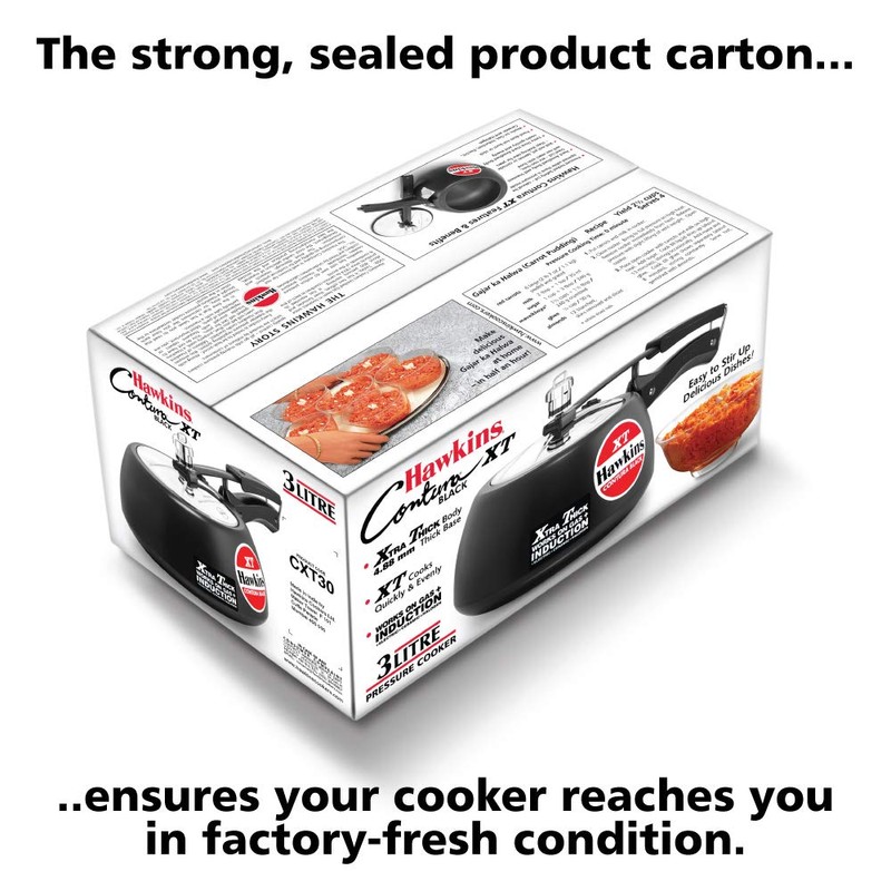 Hawkins Contura Hard Anodized Induction Compatible Extra Thick Base Pressure