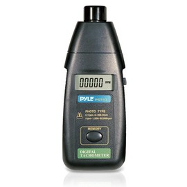 Pyle Non Contact Laser Tachometer with Case