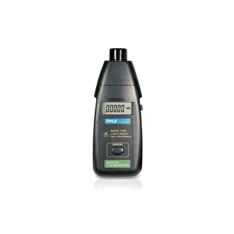 Pyle Non Contact Laser Tachometer with Case
