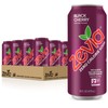Zevia Zero Calorie Soda, Black Cherry, 16 Ounce Cans (Pack