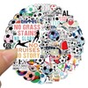 100Pcs Cute Cartoon Soccer Stickers - Football Graffiti Decals for