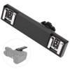 Quality Ultralight Dual Hot Shoe Splitter for SLR Camera Camcorder