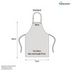 Stickerscape Christmas Apron (Christmas Pudding - Red) | Christmas Baking