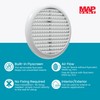 Map Louvre Air Vent Cover for Openings 80-152mm, Integral Flyscreen