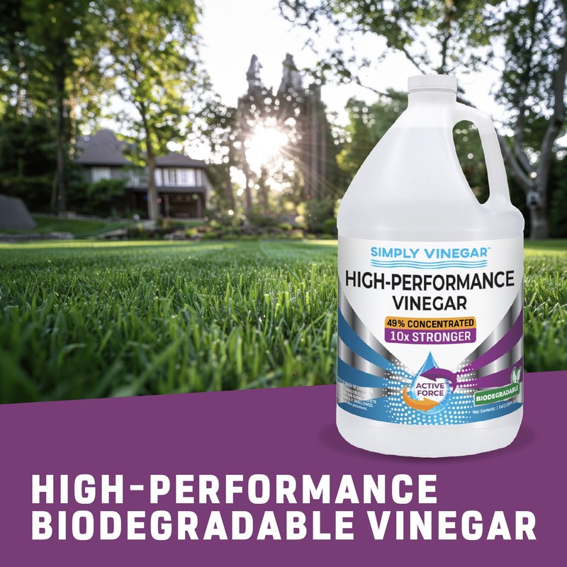 Simply Vinegar Industrial Strength 49% Vinegar – High-Performance Concentrated Cleaner
