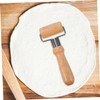 Ipetboom Wooden Rolling Pin Ergonomic Pastry Roller for Baking Smooth