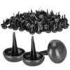 200Pcs Feet Pin Mushroom Shaped Tapered Stud 15mm Hardware Fitting