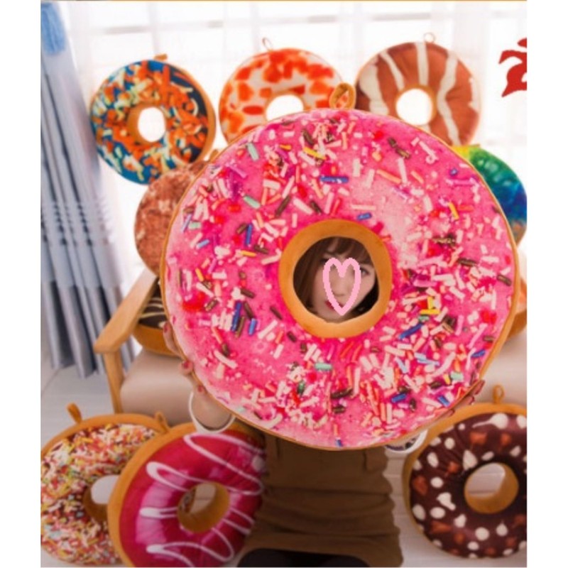 King's Arm Real Donut Cushion, Donut Pattern, Donut Goods, Donut