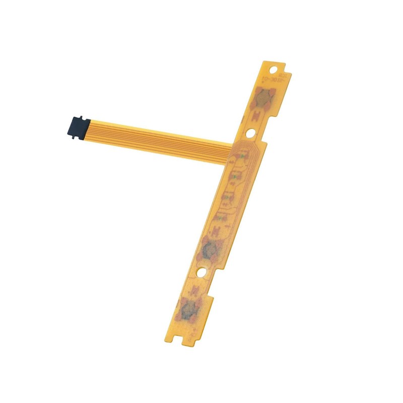 POTRRCIUSUER 交換用部品 ニンテンドースイッチNS Joy-CONと互換性がある 修理用部品 左/右SL SR ボタンキーフレックスケーブル 2セット