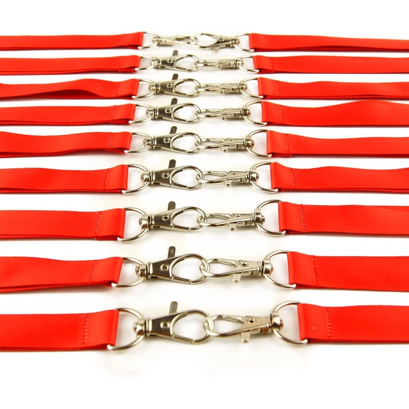 Lanyard with Clear Card Holder, Assorted Colours, Id Card Holder