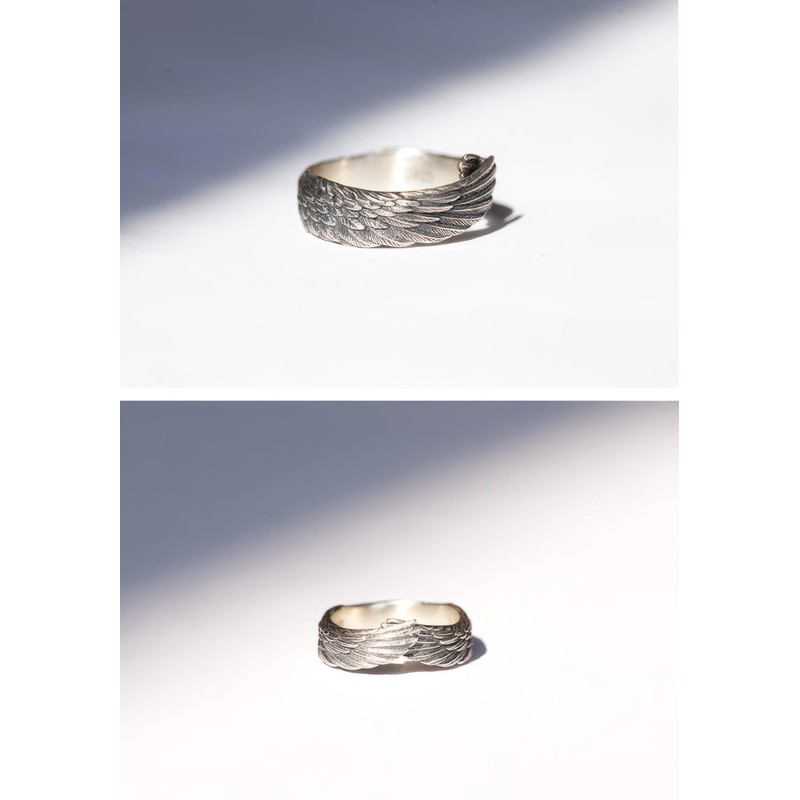 PurifyMR Men's Ring, One Size Fits Most, Stylish, 925 Silver