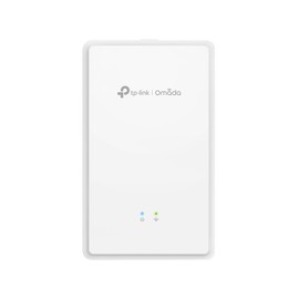 TP-Link EAP615GP-Wall WiFi 6 GPON Access Point, AX1800 Wireless Access Points with GPON Port, One Fiber for Wired/VoIP/HD Video, Omada Mesh, Seamless Roaming, Easy Setup, Centralized Cloud Management