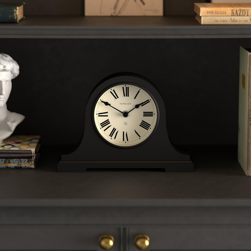 NEWGATE Clocks® Broadway mantel clock | Classic Napoleon’s hat design