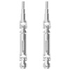 2Pcs Vgoohobby Steel Drive Shaft CVD Driveshaft #14410B Compatible with