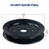 GUSUHAWK 3 Pack 601804 Spindle Assembly with 604665 Pulley Replaces