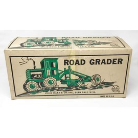 1969 Marx No. 1760 Road Grader Original Box