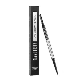 Eyebrow Pencil Nanobrow Eyebrow Pencil - Pen for Precise Eyebrow Makeup with Super Thin Lead, Eyebrow Pencil with Brush (Light Brown)