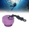 Scuba Diving Regulator Dust Cap Threaded Aluminum Alloy First Stage