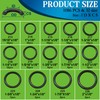 ZDBB 1086 Pcs SAE Standard O Ring Kit Nitrile Rubber