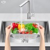 Hotel Pans, 2-Pack 1/3 Size Stainless Steel Perforated Steam Table