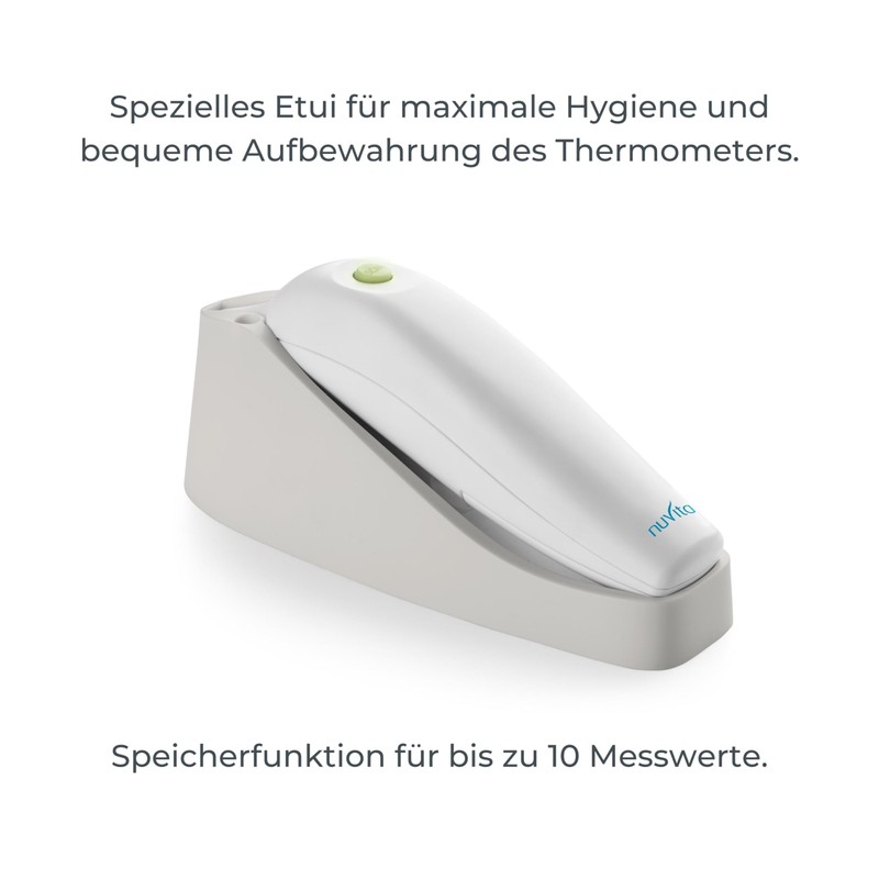 Nuvita 2071 Digital Ear Thermometer with Alarm Function for Easy