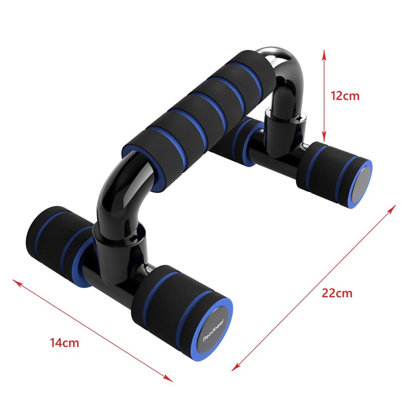 Reodoeer Push Up Bar Push Up Muscle Training (Blue)