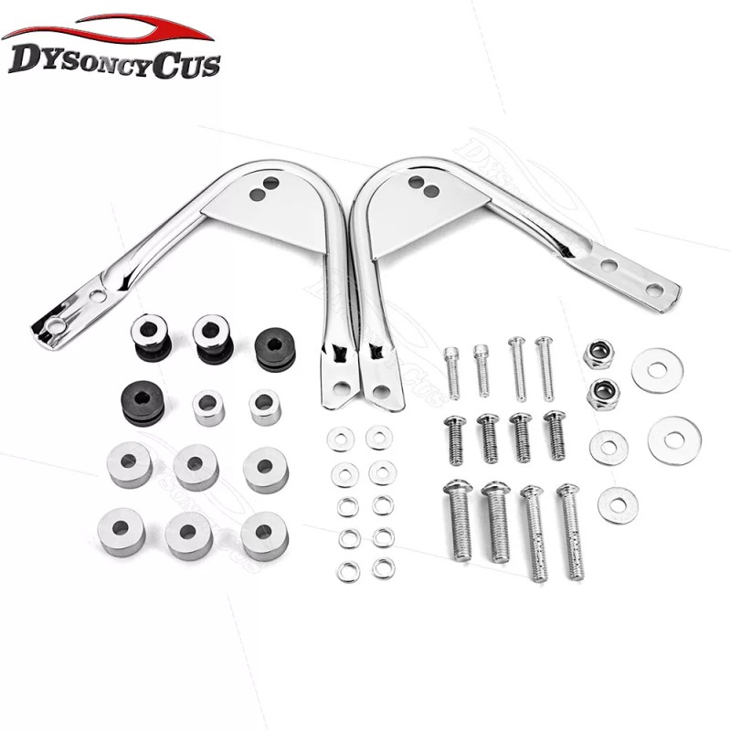 DYSO Fit 97-08 Harley Touring FLH Quick Release Sissy Bar+Tour