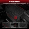 LASFIT Floor Mats for Ford Ranger 2026 2025 2024 SuperCrew