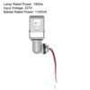 sourcing map JL-118D 277-Volt Swivel and Stem Mount Thermal Photocontrol,
