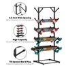Tuohours Skateboard Racks Floor Stand Holder, Freestanding 5-Tier Skateboard Storage