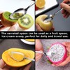 Set of 2 grapefruit spoons, grapefruit spoons, kiwi spoon, kiwi