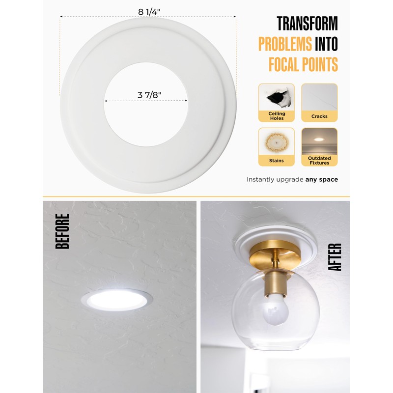 The Can Converter R1 Recessed Can Light Conversion Kit w/