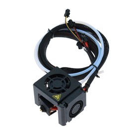 Ender-5 Full Assembled Extruder Kit with Cooling Fan with 5PCS 0.4mm Nozzles,1PC Silicone Cover for Ender-5 Pro Ender-5 3D Printer Parts