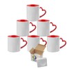 MR.R Sublimation Blank Dishwasher Ceramic Mug,Blank Coated Cup,Sublimation Blank Mugs,Classic