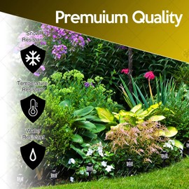 VaygWay 12 Pack Bright Solar Pathway Lights - Premium Quality Waterproof Outdoor Solar Powered Lamp Lights for Garden, Walkway LED Lamp- Perfect for Patio, Lawn, Yard, Driveway, Landscape