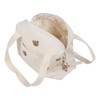 Pram Organiser Bag, Cotton Cloth Bag Baby Stroller Bag Reusable