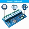ESP modulo relè a 8 canali con ESP-32 WiFi Bluetooth,