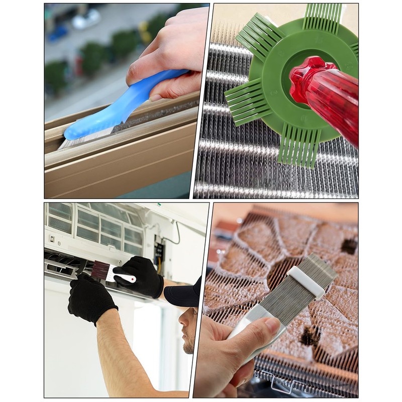 4 Pieces Air Conditioning Comb, Air Conditioning Condenser Fin Comb,