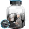 X-Large Piggy Bank for Adults Kids, Vcertcpl Digital Coin Counting