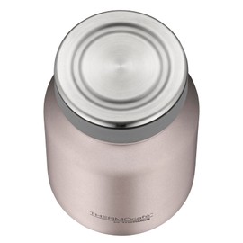 THERMOcafé by THERMOS TC Food Jar Rose Mat 0.50 L, Insulated Food Jar, Thermal Container, Double-Walled Lunch Pot Made of Stainless Steel, Leak-Proof, Dishwasher Safe, for Office and Travel